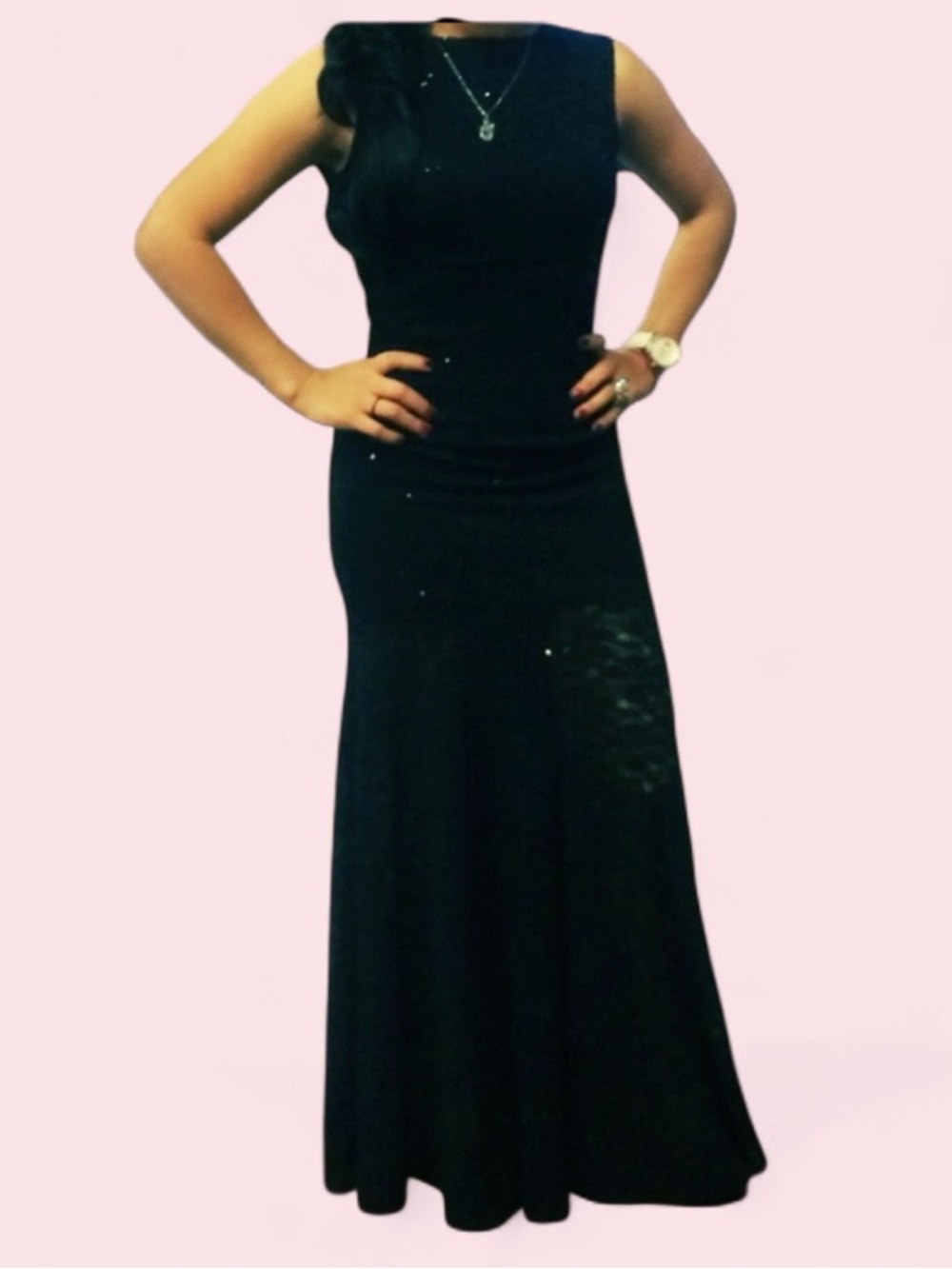 Sophisticated Black Maxi Dress